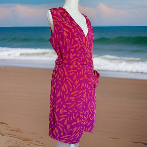 Wrap Dress Sz Med - Picture 4 of 16